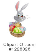 Easter Bunny Clipart #1228026 by AtStockIllustration