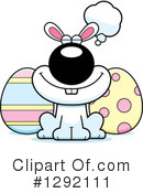 Easter Bunny Clipart #1292111 by Cory Thoman
