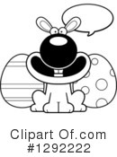 Easter Bunny Clipart #1292222 by Cory Thoman