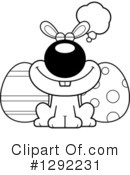 Easter Bunny Clipart #1292231 by Cory Thoman