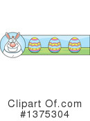 Easter Bunny Clipart #1375304 by Cory Thoman