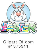 Easter Bunny Clipart #1375311 by Cory Thoman