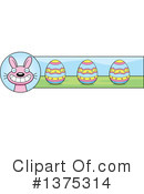 Easter Bunny Clipart #1375314 by Cory Thoman