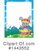Easter Bunny Clipart #1443552 by visekart