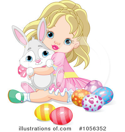 Easter Bunny Clipart #1056352 by Pushkin