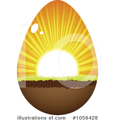 Easter Egg Clipart #1056428 by Andrei Marincas