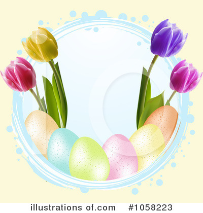 Tulips Clipart #1058223 by elaineitalia
