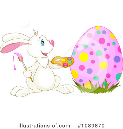 Easter Bunny Clipart #1089870 by Pushkin