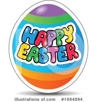Royalty-Free (RF) Easter Clipart Illustration by visekart - Stock Sample #1094094
