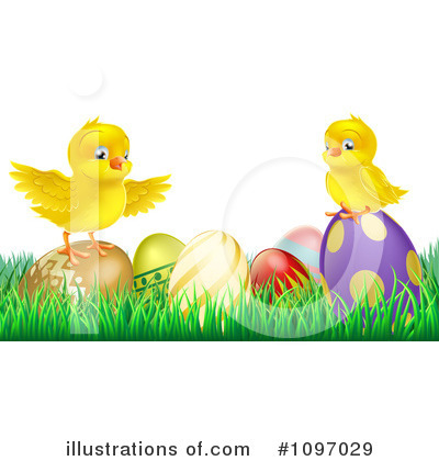 Easter Chick Clipart #1097029 by AtStockIllustration