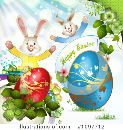Royalty-Free (RF) Easter Clipart Illustration by merlinul - Stock Sample #1097712