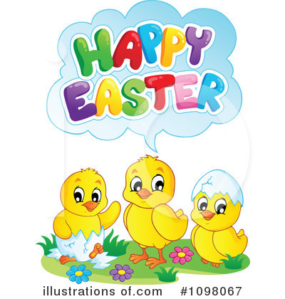 Easter Chick Clipart #1098067 by visekart