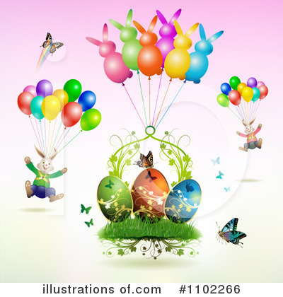 Royalty-Free (RF) Easter Clipart Illustration by merlinul - Stock Sample #1102266