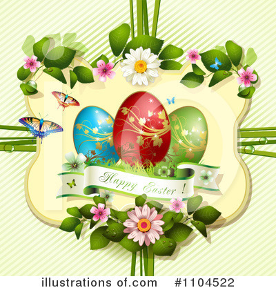 Royalty-Free (RF) Easter Clipart Illustration by merlinul - Stock Sample #1104522