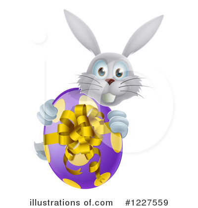Easter Bunny Clipart #1227559 by AtStockIllustration