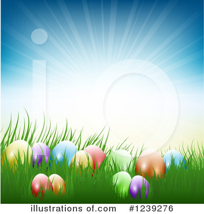 Royalty-Free (RF) Easter Clipart Illustration by KJ Pargeter - Stock Sample #1239276