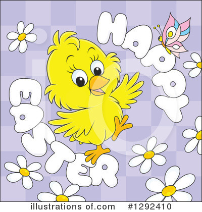 Easter Chick Clipart #1292410 by Alex Bannykh