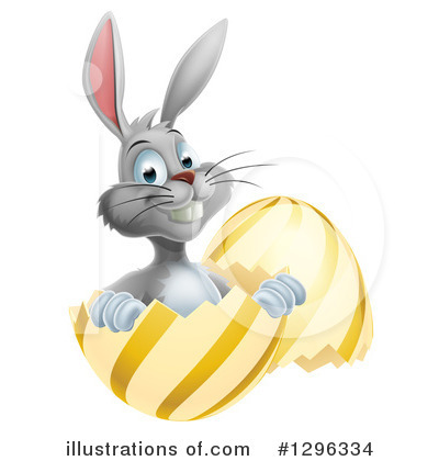 Easter Eggs Clipart #1296334 by AtStockIllustration