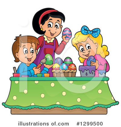 Royalty-Free (RF) Easter Clipart Illustration by visekart - Stock Sample #1299500
