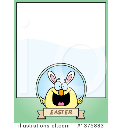Bunny Chick Clipart #1375883 by Cory Thoman