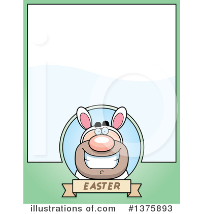 Easter Bunny Clipart #1375893 by Cory Thoman