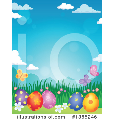 Easter Egg Clipart #1385246 by visekart