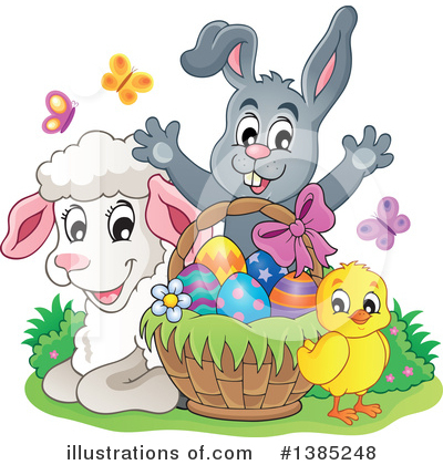 Easter Chick Clipart #1385248 by visekart