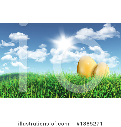 Royalty-Free (RF) Easter Clipart Illustration by KJ Pargeter - Stock Sample #1385271