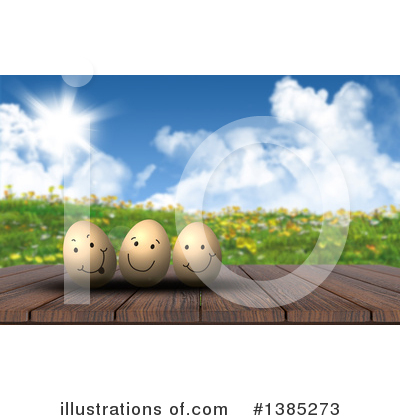 Easter Egg Clipart #1385273 by KJ Pargeter