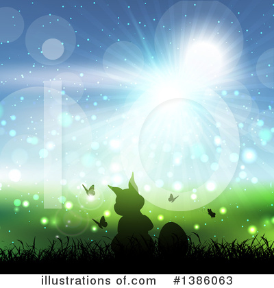 Royalty-Free (RF) Easter Clipart Illustration by KJ Pargeter - Stock Sample #1386063