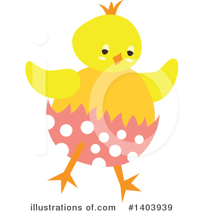 Chick Clipart #1403939 by Cherie Reve