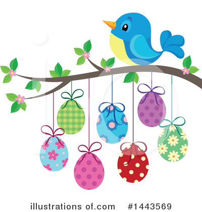 Royalty-Free (RF) Easter Clipart Illustration by visekart - Stock Sample #1443569