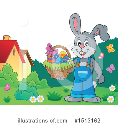 Easter Basket Clipart #1513162 by visekart