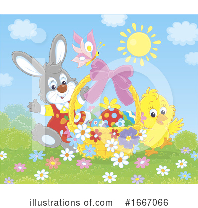 Royalty-Free (RF) Easter Clipart Illustration by Alex Bannykh - Stock Sample #1667066