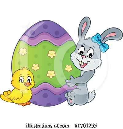 Easter Chick Clipart #1701255 by visekart