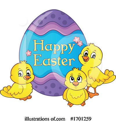 Easter Chick Clipart #1701259 by visekart