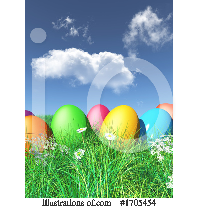 Royalty-Free (RF) Easter Clipart Illustration by KJ Pargeter - Stock Sample #1705454