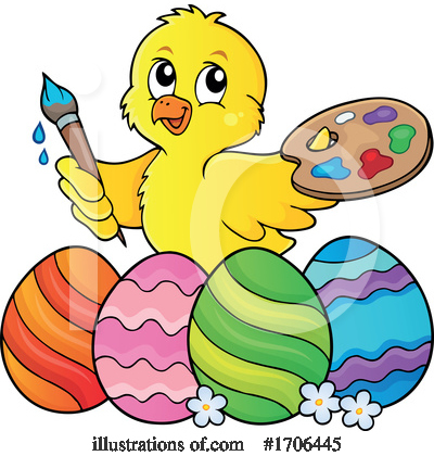 Easter Chick Clipart #1706445 by visekart