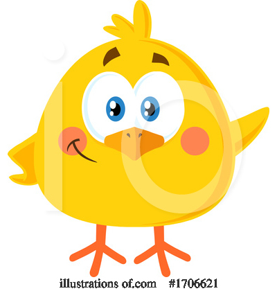Easter Chick Clipart #1706621 by Hit Toon