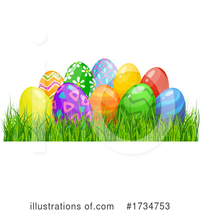 Easter Egg Clipart #1734753 by Vector Tradition SM