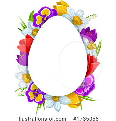 Easter Egg Clipart #1735058 by Vector Tradition SM