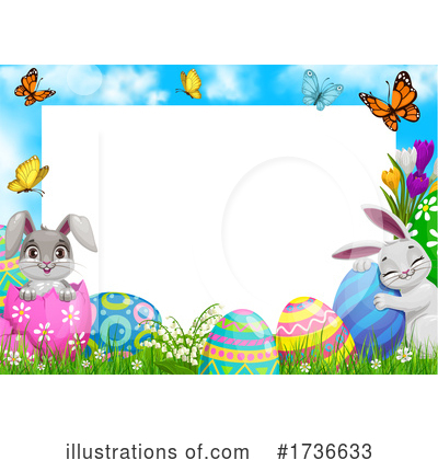 Easter Bunny Clipart #1736633 by Vector Tradition SM