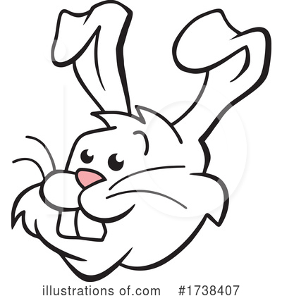 Bunny Clipart #1738407 by Johnny Sajem