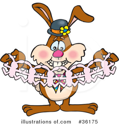 Royalty-Free (RF) Easter Clipart Illustration by Dennis Holmes Designs - Stock Sample #36175