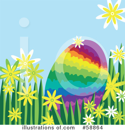 Royalty-Free (RF) Easter Clipart Illustration by kaycee - Stock Sample #58864