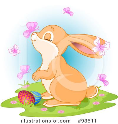 Rabbit Clipart #93511 by Pushkin