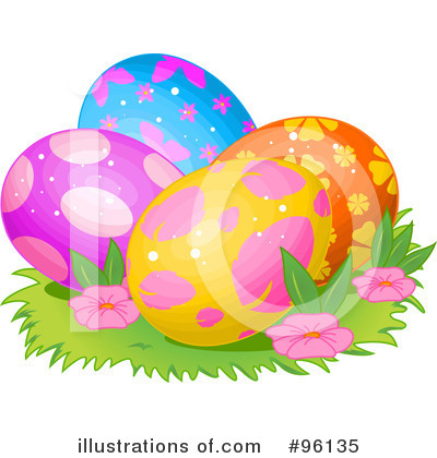 Royalty-Free (RF) Easter Clipart Illustration by Pushkin - Stock Sample #96135