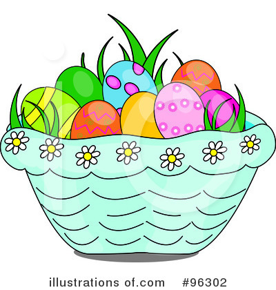 Royalty-Free (RF) Easter Clipart Illustration by Pams Clipart - Stock Sample #96302