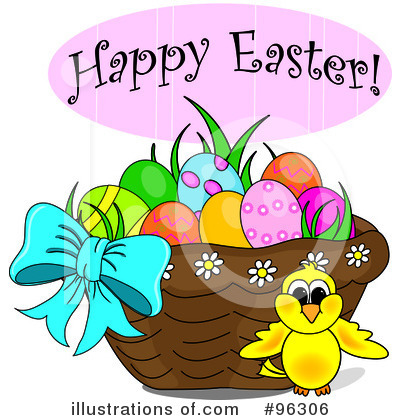 Royalty-Free (RF) Easter Clipart Illustration by Pams Clipart - Stock Sample #96306