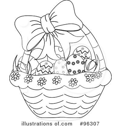Royalty-Free (RF) Easter Clipart Illustration by Pams Clipart - Stock Sample #96307
